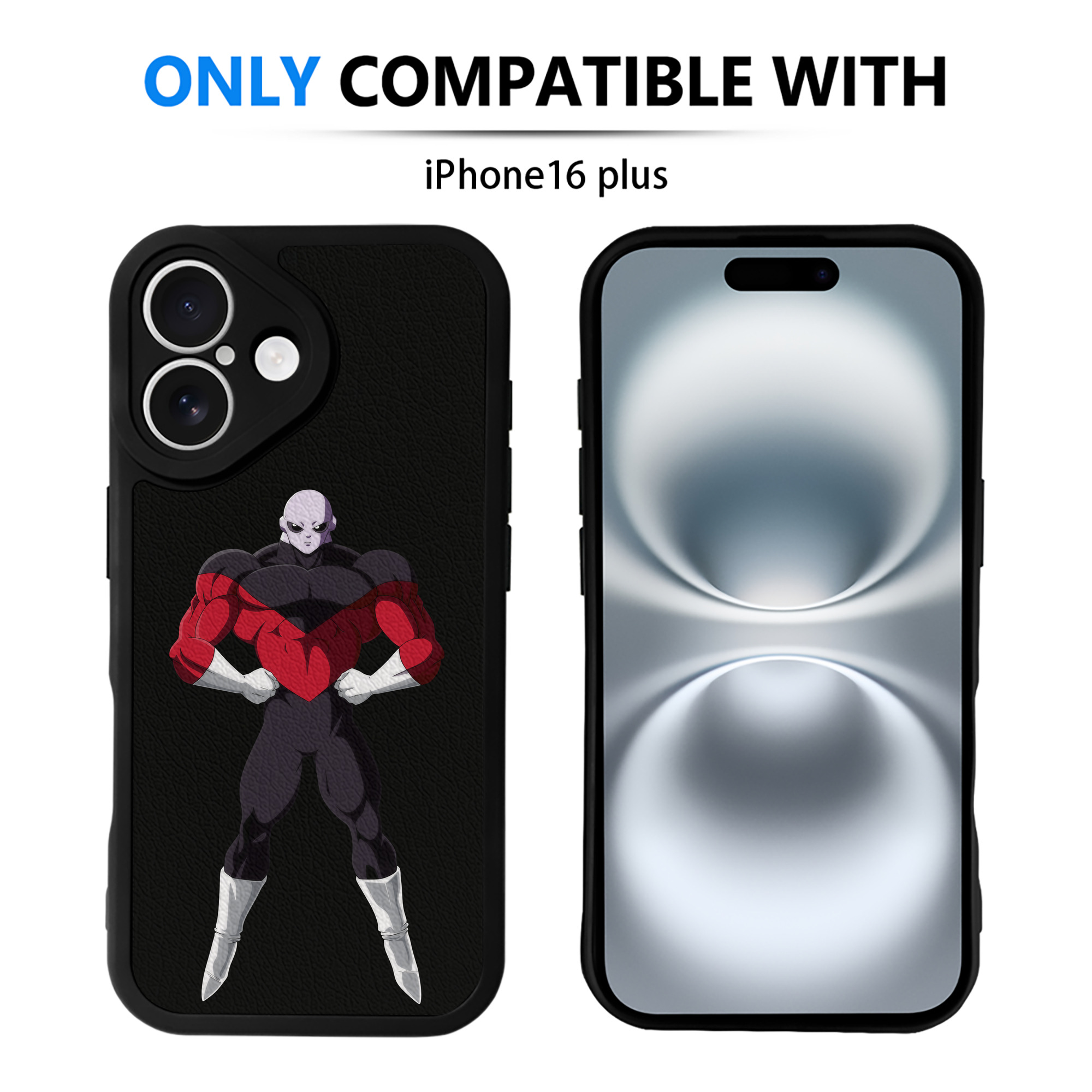 （画像用） ドラゴンボール DRAGON BALL 【iPhone 16シリーズ対応】シリコンスマホケース（レザー調） 材質：シリコン